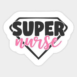 super nurse Sticker